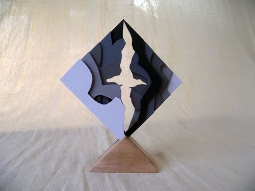 The Felipe Cubillos Cape Horn Gate Trophy - a replica of the albatross statue located at Cape Horn © Global Ocean Race http://globaloceanrace.com